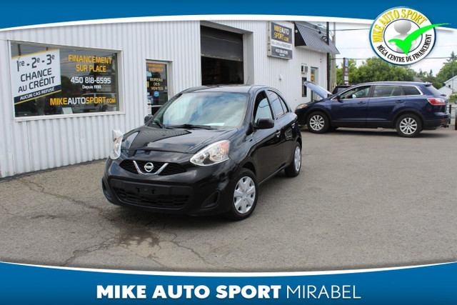 Nissan Micra S à hayon 4 portes BA 2017 à vendre in Cars & Trucks in Laval / North Shore