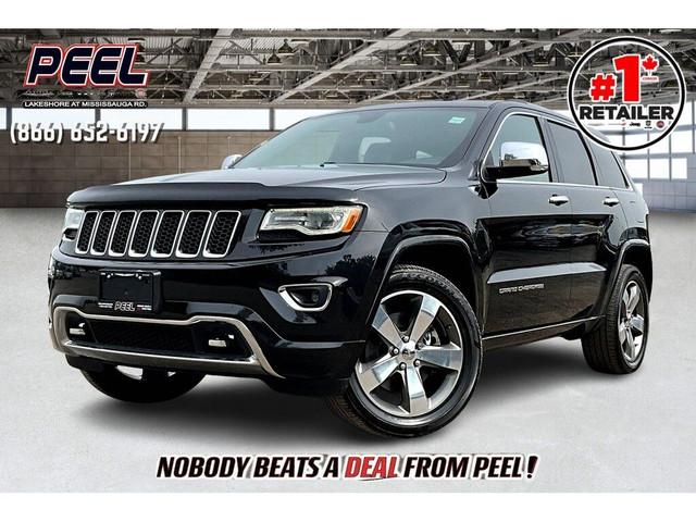 2016 Jeep Grand Cherokee Overland 5.7L V8 | Heated Leather | NAV in Cars & Trucks in Mississauga / Peel Region