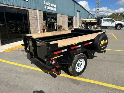 Miska 2.5 Ton Scissor Lift Single Axle Dump Trailer - starting at just $5,495.00 Finance from $140.0...