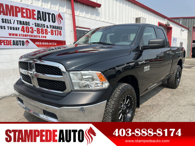 2017 Ram 1500 ST | 4WD | QUAD CAB | 3.6L | AFTERMARKET RIMS in Cars & Trucks in Calgary