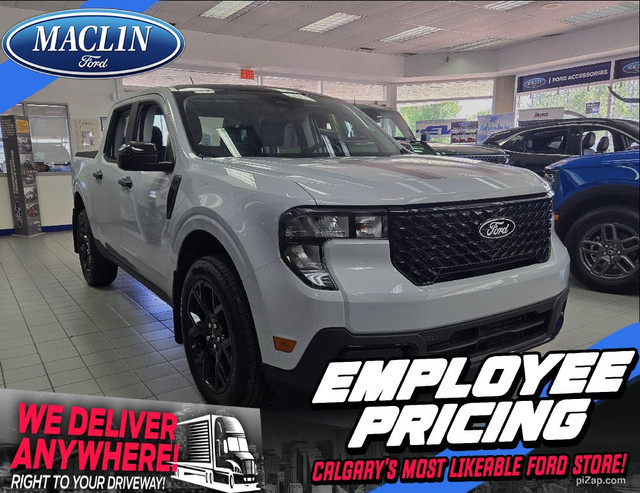 2025 Ford Maverick XLT | BLACK APP PKG | 4K TOW PKG | LUXURY PKG in Cars & Trucks in Calgary