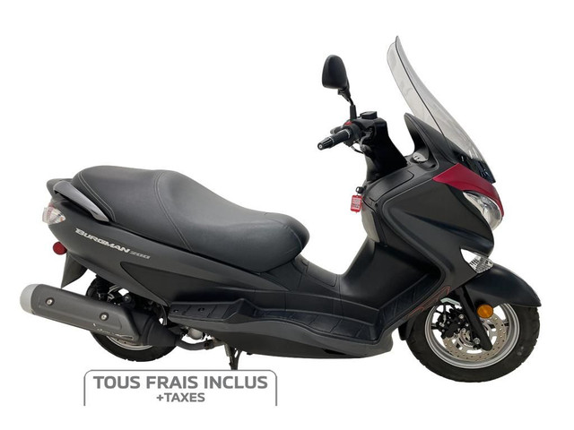 2014 suzuki Burgman 200 ABS Frais inclus+Taxes in Scooters & Pocket Bikes in City of Montréal - Image 2
