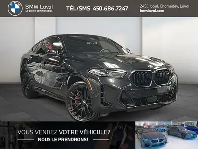 2024 BMW X6 M60i xDrive,Gr. Sup. Amélioré, Gr M Sport Pro! * Groupe Supérieur Amélioré * Groupe M Sp...