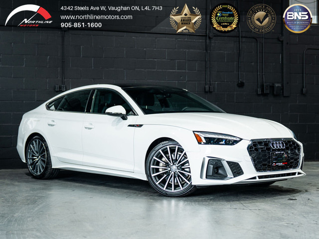2020 Audi A5 Sportback Progressiv/ROOF/CAM/NAV/CARPLAY/DRIVE ASS in Cars & Trucks in Mississauga / Peel Region