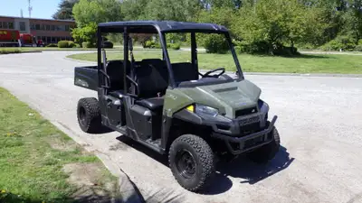 2016 Polaris Ranger 570 Crew ATV 1253 hours Comes with 4 seats 2 speed automatic Differential lock H...