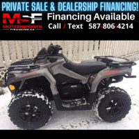2017 CAN-AM OUTLANDER 570 (FINANCING AVAILABLE)