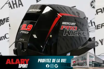 Ce moteur hors-bord MERCURY 9.9ELPT PK EFI 2024 est disponible DÈS MAINTENANT! Contactez-nous au 450...