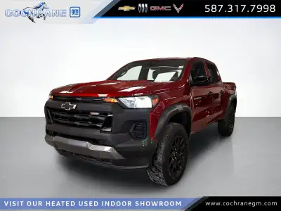 Our rugged used 2023 Chevrolet Colorado Trail Boss Crew Cab short box 4X4 is ready to rise to your n...