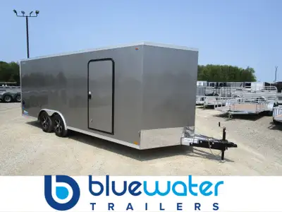 Legend Aluminum Enclosed 8.5 Wide Trailers 8.5' x 18' starting at $17,540.00 ! Models Built To Order...