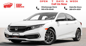 2021 Honda Civic EX Sedan CVT Sunroof, Apple Carplay, Alloys