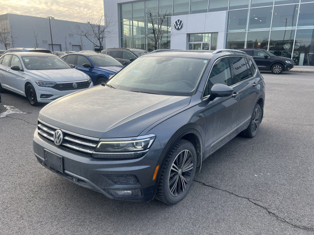 2018 VOLKSWAGEN TIGUAN HIGHLINE* 4MOITONS* CUIR* TOIT PANO* FEND in Cars & Trucks in Laval / North Shore
