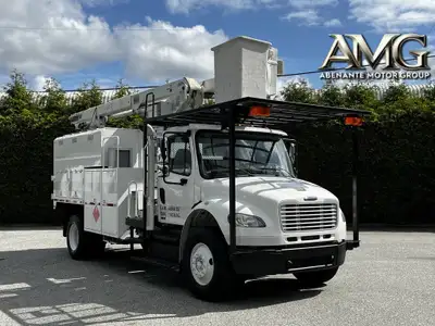 2012 Freightliner Business Class M2 Terex Bucket with Dump Certification valid until May 2026 10,301...
