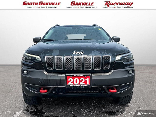 2021 Jeep Cherokee TRAILHAWK | CARPLAY | HEATED SEATS | SUNROOF  in Cars & Trucks in Oakville / Halton Region - Image 2