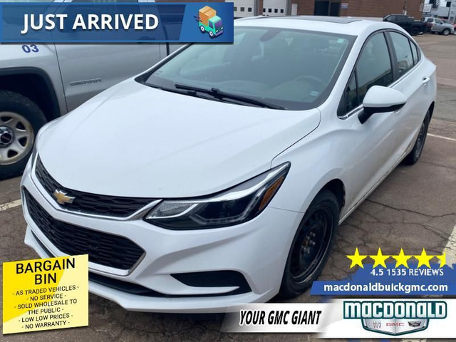 2017 Chevrolet Cruze LT - Heated Seats - Touch Screen - $107 B/W in Cars & Trucks in Moncton