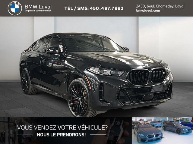 2025 BMW X6 M60i xDrive | Gr. De Luxe Avancé | Gr. M Sport Pro dans Autos et camions  à Laval/Rive Nord