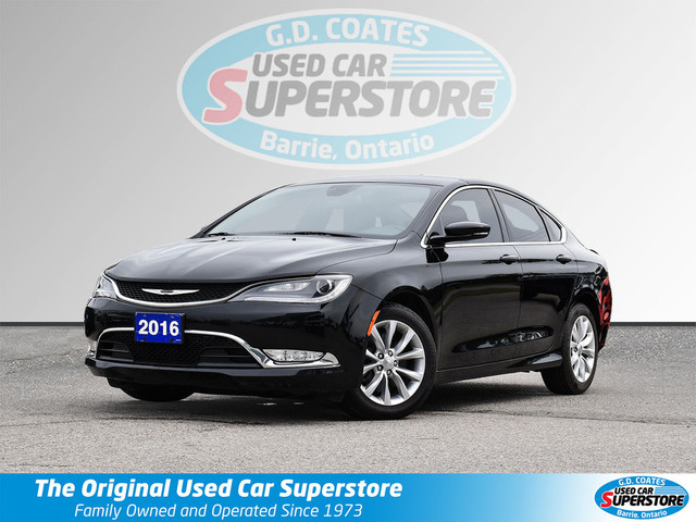 2016 Chrysler 200 C ~Nav ~Camera ~Heated/Cooled Leather ~Bluetoo in Cars & Trucks in Barrie