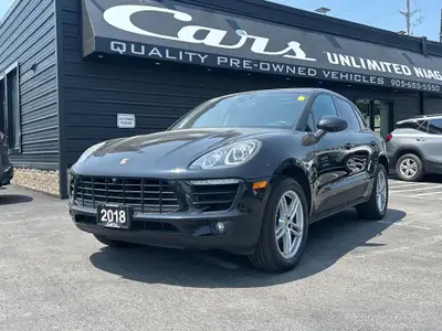JUST LANDED! TURN EVERY DRIVE INTO AN EXPERIENCE WITH OUR ACCIDENT FREE 2018 PORSCHE MACAN S- THE LU...