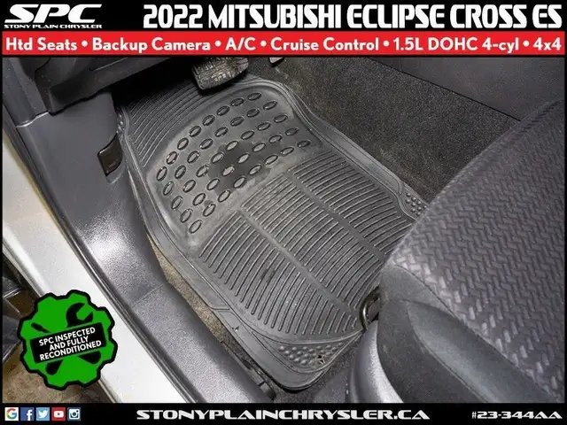 2022 Mitsubishi Eclipse Cross ES dans Autos et camions dans Saint-Albert - Image 24