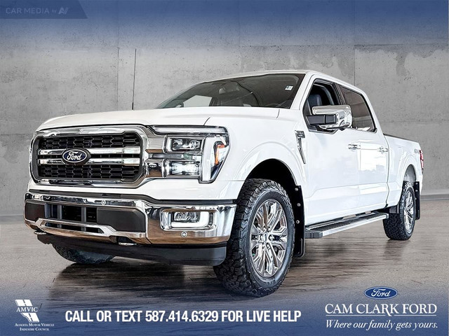 2024 Ford F-150 Lariat 360 CAM | CHROME | LONGBOX | 3.5L in Cars & Trucks in Calgary