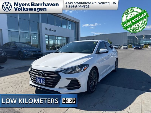 2018 Hyundai Elantra Sport Manual  - Sunroof -  Leather Seats in Cars & Trucks in Ottawa