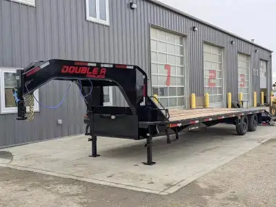 DELIVERY IN CALGARY & SURROUNDING AREAS AVAILABLE. Specializing in Gooseneck Highboy Deck Over Trail...