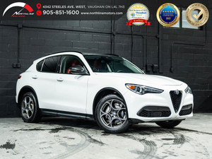 2021 Alfa Romeo Stelvio Sprint AWD/CAM/PANO/PARK ASSIST/DRIVER ASSISTANCE