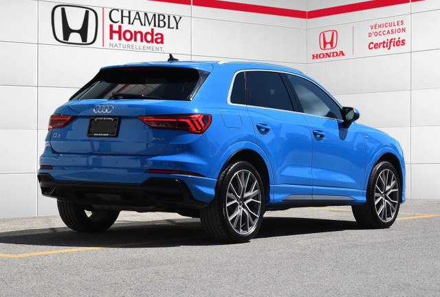 2019 Audi Q3 TECHNIK + S-LINE + BLEU TURBO in Cars & Trucks in Longueuil / South Shore - Image 3