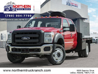 2013 Ford F-450 Chassis XL Crew Cab 4x4 Flat Bed 