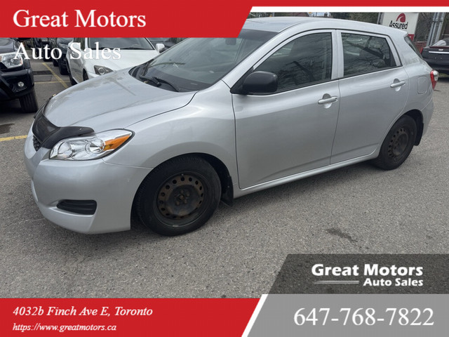 2009 Toyota Matrix 4dr Hatchback (1.8L 4cyl 5M) in Cars & Trucks in City of Toronto