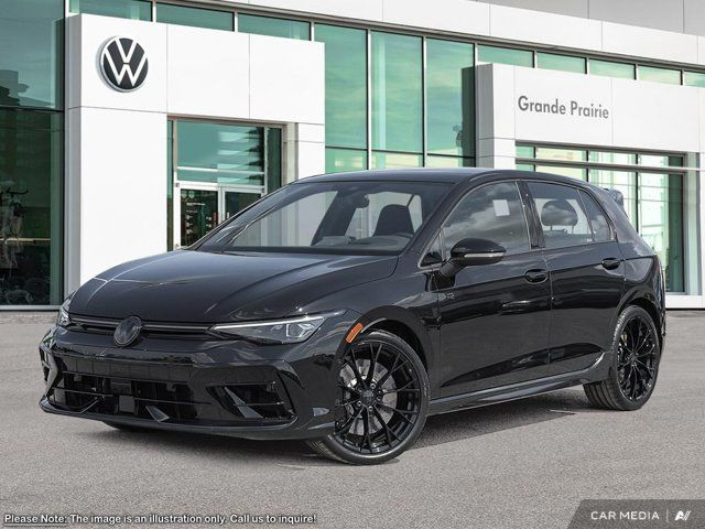 2025 Volkswagen Golf R Black Edition | Automatic| AWD| In Stock in Cars & Trucks in Grande Prairie