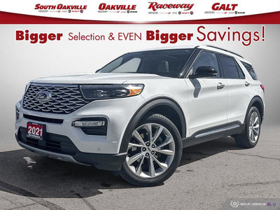  2021 Ford Explorer Platinum | LOADED | VENTED LEATHER | PANO SU