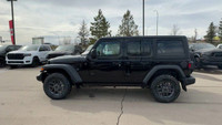 This 2025 JEEP WRANGLER 4-DOOR SPORT has the following options Cloth Low-Back Bucket Seats, Apple Ca... (image 5)