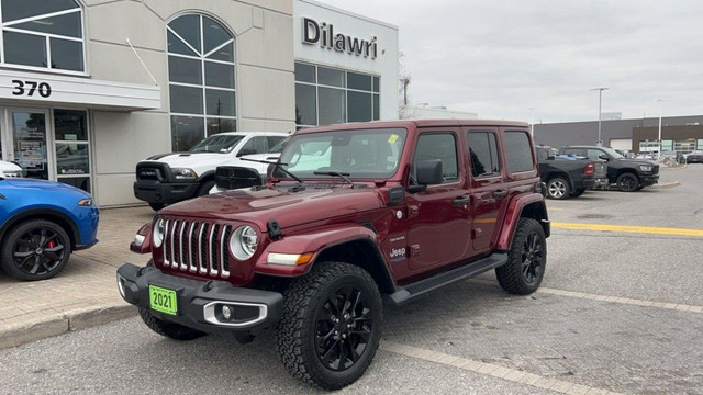 2021 Jeep Wrangler Unlimited 4xe + Soft Top & Anti-theft in Cars & Trucks in Ottawa