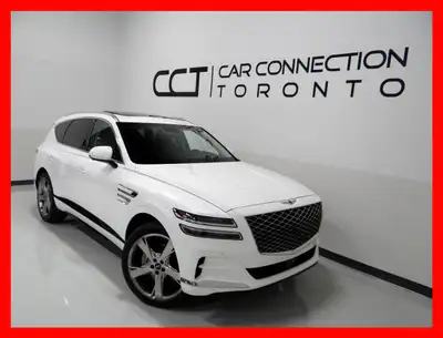 2021 GENESIS GV80 AWD ADVANCED 3.5T CARFAX VERIFIED, CLEAN TITLE, NO ACCIDENTS 118,000KM HIGHWAY DRI...