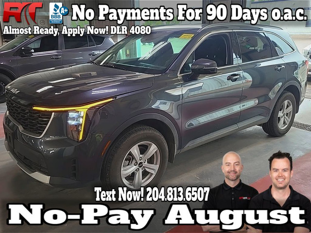 2024 Kia Sorento LX AWD - 7 Passenger, Heated Seats, Backup Came in Cars & Trucks in Winnipeg