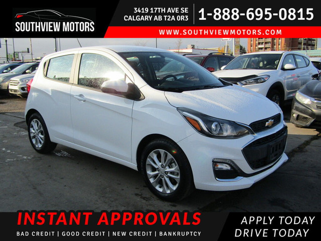  2022 Chevrolet Spark HB 1LT 1.4L B.CAM/APPLE & ANDROID PLAY/LOW in Cars & Trucks in Calgary