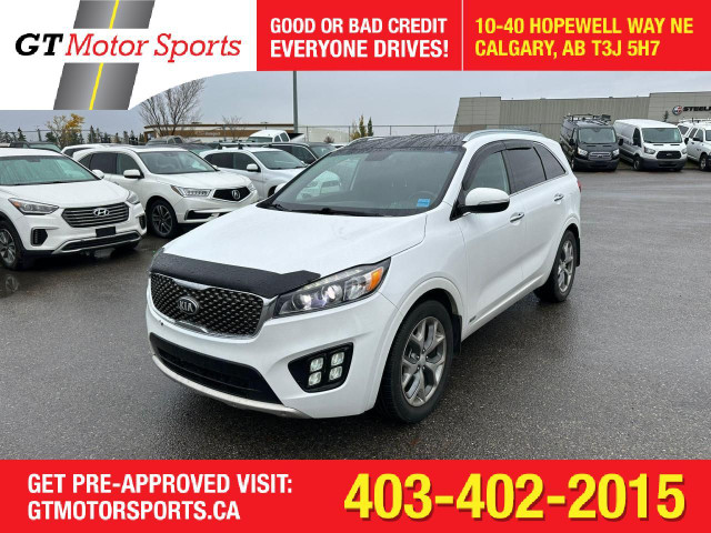 2017 Kia Sorento SX AWD | LEATHER | MOONROOF | $0 DOWN in Cars & Trucks in Calgary