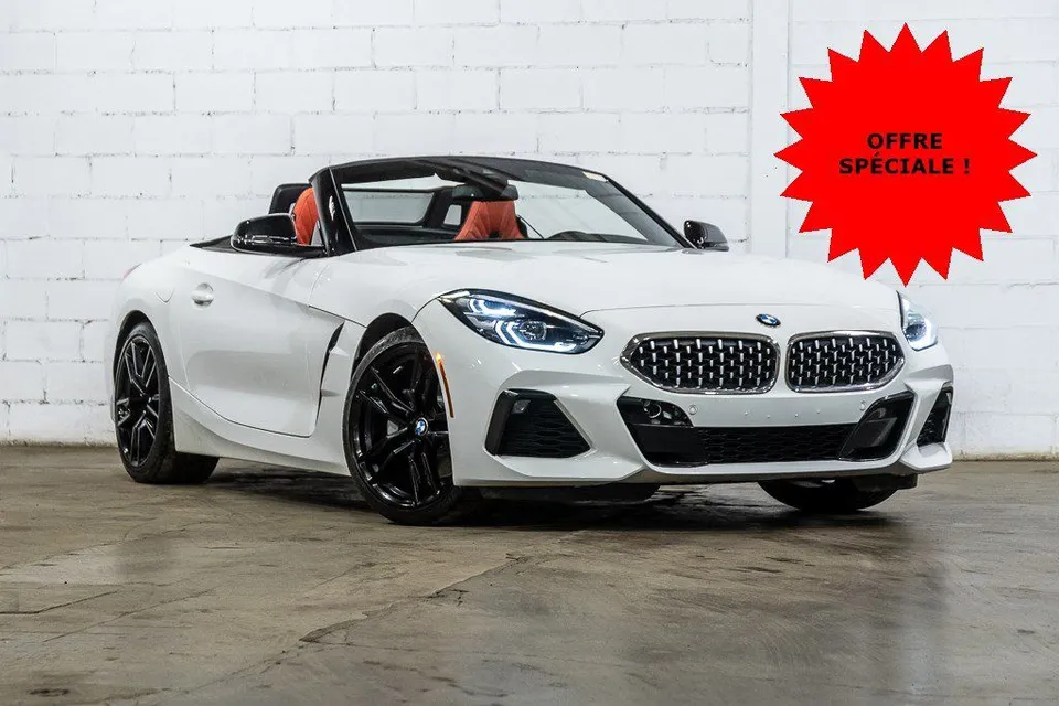 2019 BMW Z4 sDrive30i Roadster, Premium M Sport, Cuir Vernasca