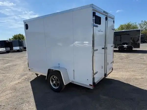 FOREST RIVER ULAFT 6X10 SINGLE AXLE BARN DOOR in Cargo & Utility Trailers in Kingston - Image 4