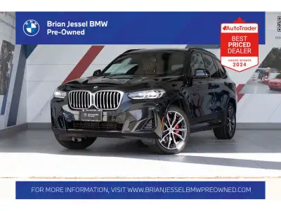 2022 BMW X3 xDrive30i AWD 8-Speed Automatic 2.0L I4 TwinPower Turbo EXTERIOR - ALPINE WHITE INTERIOR...