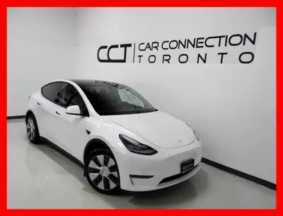 2021 TESLA MODEL Y STANDARD RANGE CARFAX VERIFIED, CLEAN TITLE 67,000KM AUTOMATIC TRANSMISSION WHITE...