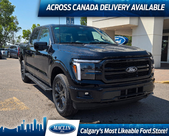 2025 Ford F-150 LARIAT | BLACK APP PKG | MOBILE OFF PKG | TOW PK in Cars & Trucks in Calgary