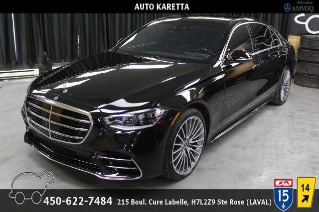 2021 Mercedes S580 4MATIC/LWB/AMG PACK/3D NAVI/DRIVE ASSIS+/21'' in Cars & Trucks in Laval / North Shore