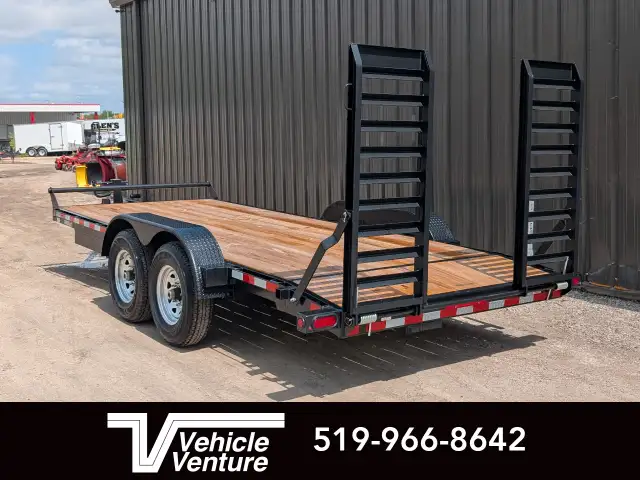 2025 CANADA TRAILER 7X18 CAR & EQUIPMENT TRAILER 14000 GVWR in Cargo & Utility Trailers in Oakville / Halton Region - Image 3