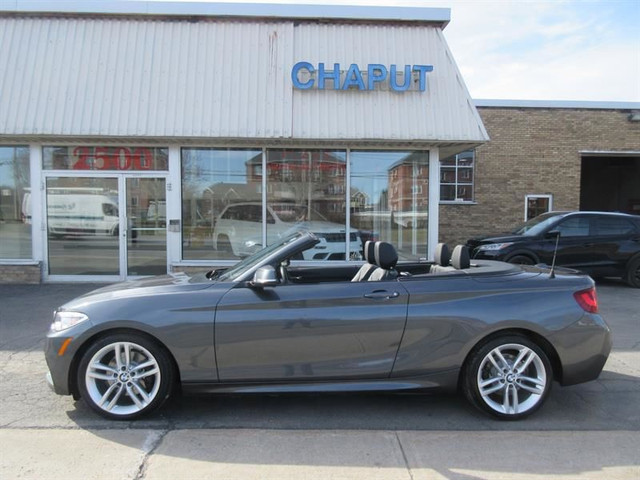 Bmw 2 Series Convertible 230i xDrive AWD *8 PNEUS + 8 MAGS* 2017 in Cars & Trucks in Longueuil / South Shore - Image 2