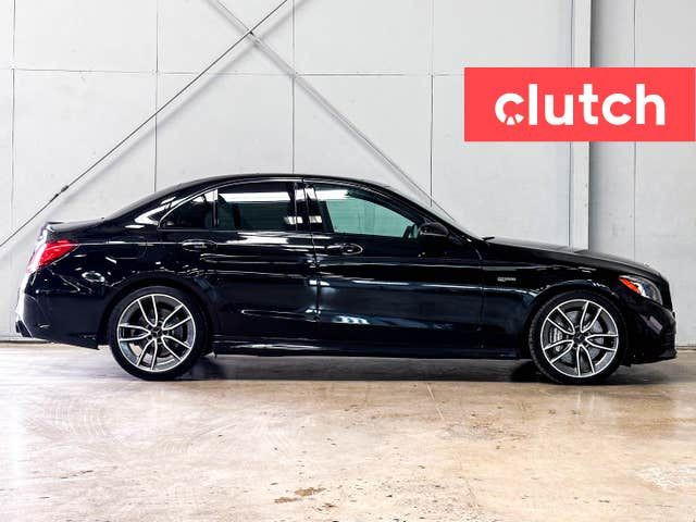 2021 Mercedes-Benz C-Class AMG C 43 AWD w/ Apple CarPlay, Heated in Cars & Trucks in Ottawa - Image 4