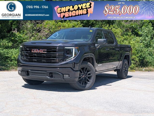 2025 GMC Sierra 1500 Elevation- Remote Vehicle Start - Black Pkg in Cars & Trucks in Barrie