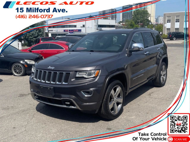 2015 Jeep Grand Cherokee Overland Overland/Nav/Cam/Moonroof in Cars & Trucks in City of Toronto