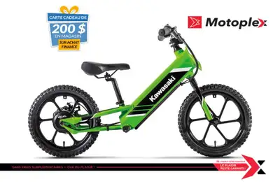 ELEKTRODE 16 La marque qui a créé la dominante famille de produits de motocross KX offre maintenant...