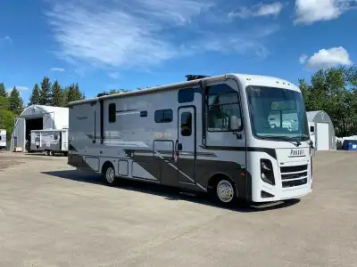 Coachmen Pursuit Class A gas motorhome 31TS highlights: Bunk Over Cab Rear Private Bedroom Fireplace...